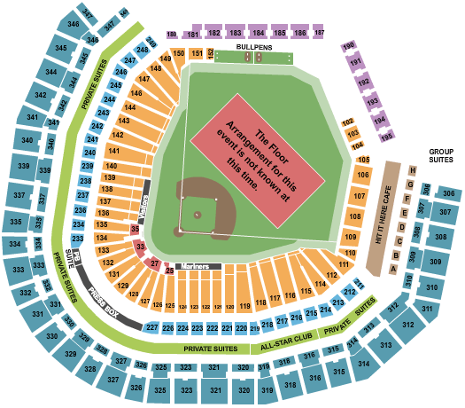 T-Mobile Park Stray Kids Seating Chart